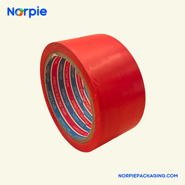 Ren rød advarselstape